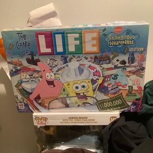 THE GAME OF LIFE Nick SpongeBob SquarePants Edition 2005 Collectors NEW & SEALED